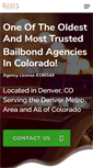 Mobile Screenshot of cityofdenverbailbonds.com